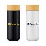 Williston 10oz Double Wall Ceramic Mug w/Bamboo Lid 1 Williston 10oz Double Wall Ceramic Mug w/Bamboo Lid 1