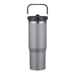 Memphis 30oz Top Handle Tumbler - Cool Gray 8c Blank Memphis 30oz Top Handle Tumbler - Cool Gray 8c Blank