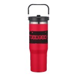 Memphis 30oz Top Handle Tumbler - Red Screen Print Memphis 30oz Top Handle Tumbler - Red Screen Print