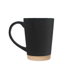 Toledo 15oz Speckle Latte Mug with Natural Bottom - Black Blank Toledo 15oz Speckle Latte Mug with Natural Bottom - Black Blank