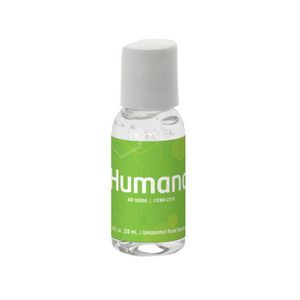 1 Oz. Clear Sanitizer In Round Bottle 1 1 Oz. Clear Sanitizer In Round Bottle 1