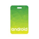 2 1/4" X 3 1/2" Plastic Identification Badge 1 2 1/4" X 3 1/2" Plastic Identification Badge 1