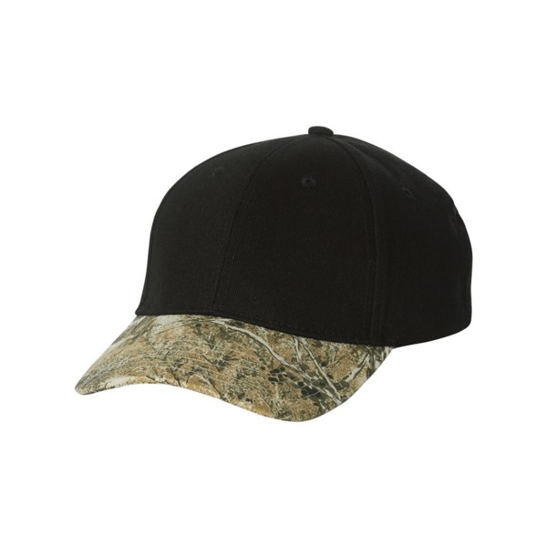 Kati LC25 Structured Solid Crown Camouflage Cap 1