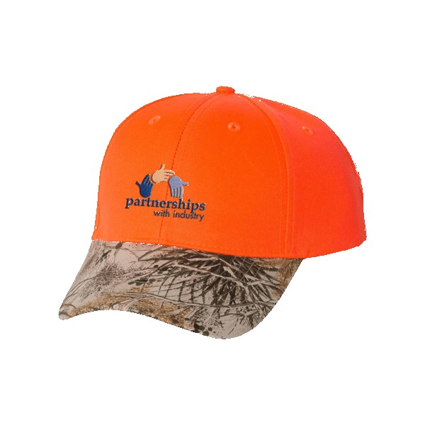 Kati LC25 Structured Solid Crown Camouflage Cap 1
