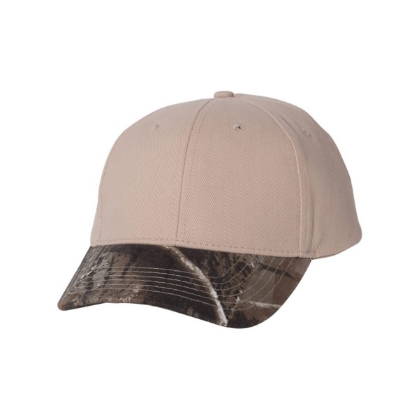 Kati LC25 Structured Solid Crown Camouflage Cap 1