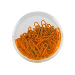 Paperclip Drum - Orange Blank Paperclip Drum - Orange Blank