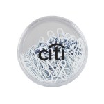 Paperclip Drum - White Pad Print Paperclip Drum - White Pad Print