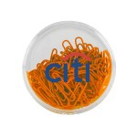 Paperclip Drum - Orange Screen Print Paperclip Drum - Orange Screen Print
