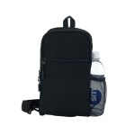 Daypack Recycled Sling Bag - Black Blank Daypack Recycled Sling Bag - Black Blank