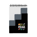 Steps Notebook with Recycled Cover and FSC-Certified Pages - White, Gray, Black Spectrum Digital Print Steps Notebook with Recycled Cover and FSC-Certified Pages - White, Gray, Black Spectrum Digital Print
