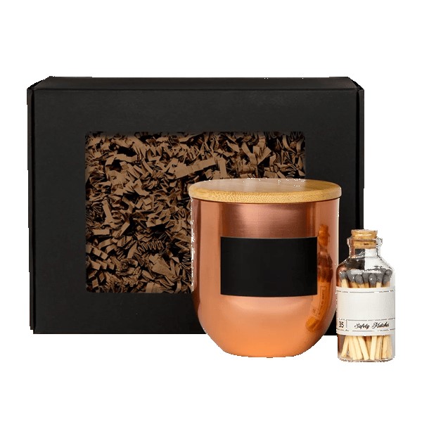 SOHO 8oz Candle with Matches Set 1