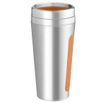 Dual-Grip Travel Tumbler - 15 Oz. - Silver Blank Dual-Grip Travel Tumbler - 15 Oz. - Silver Blank