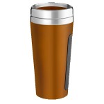 Dual-Grip Travel Tumbler - 15 Oz. - Orange Blank Dual-Grip Travel Tumbler - 15 Oz. - Orange Blank