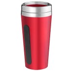 Dual-Grip Travel Tumbler - 15 Oz. - Red Blank Dual-Grip Travel Tumbler - 15 Oz. - Red Blank
