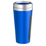 Dual-Grip Travel Tumbler - 15 Oz. - Blue Blank Dual-Grip Travel Tumbler - 15 Oz. - Blue Blank