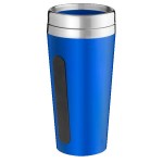 Dual-Grip Travel Tumbler - 15 Oz. - Blue Blank Dual-Grip Travel Tumbler - 15 Oz. - Blue Blank