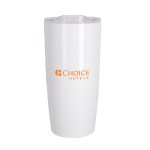 Mojave 22oz Double Wall Plastic Tumbler - White Mojave 22oz Double Wall Plastic Tumbler - White