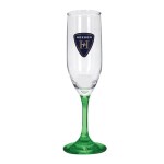 Toast 6.25 oz Premiere Champagne Flute with Color Bottom - Spectrum Digital Print Toast 6.25 oz Premiere Champagne Flute with Color Bottom - Spectrum Digital Print