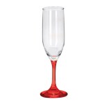 Toast 6.25 oz Premiere Champagne Flute with Color Bottom 2 Toast 6.25 oz Premiere Champagne Flute with Color Bottom 2