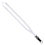 5/8" Tubular Lanyard with Plastic Slide-Buckle Release & Split-Ring 2 5/8" Tubular Lanyard with Plastic Slide-Buckle Release & Split-Ring 2
