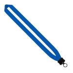 1" Cotton Lanyard with Plastic Clamshell & O-Ring 2 1" Cotton Lanyard with Plastic Clamshell & O-Ring 2