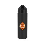 EasyFlow Recycled Aluminum Bottle w Straw Lid - Black Eyecandy Digital Transfer EasyFlow Recycled Aluminum Bottle w Straw Lid - Black Eyecandy Digital Transfer
