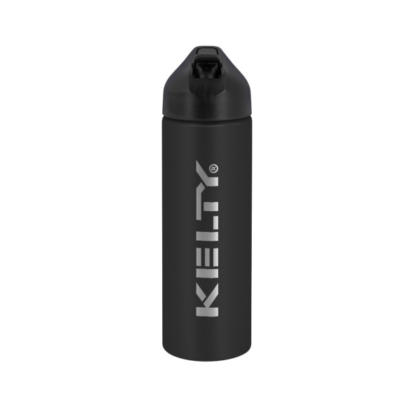 EasyFlow Recycled Aluminum Bottle w Straw Lid 1