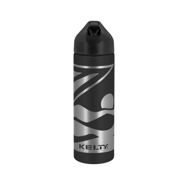 EasyFlow Recycled Aluminum Bottle w Straw Lid 1