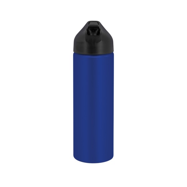 EasyFlow Recycled Aluminum Bottle w Straw Lid 1