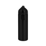 EasyFlow Recycled Aluminum Bottle w Straw Lid - Black Blank EasyFlow Recycled Aluminum Bottle w Straw Lid - Black Blank