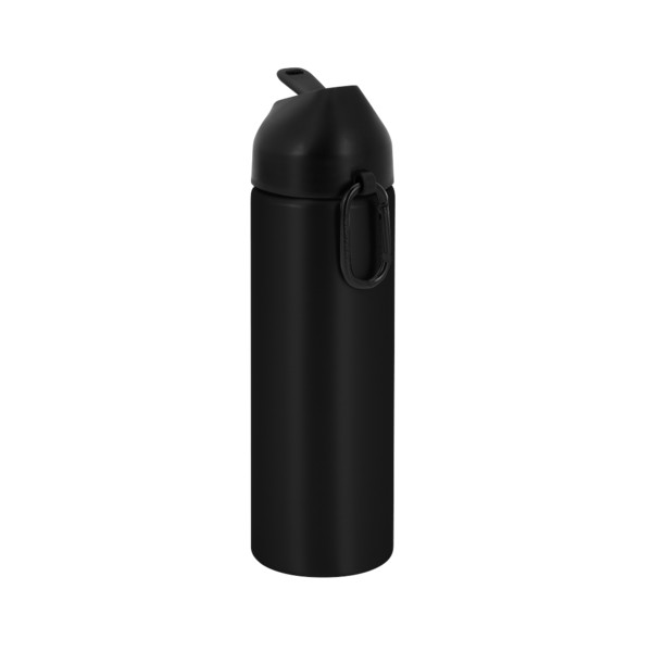 EasyFlow Recycled Aluminum Bottle w Straw Lid 1