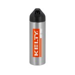 EasyFlow Recycled Aluminum Bottle w Straw Lid - Silver Spectrum Digital Print EasyFlow Recycled Aluminum Bottle w Straw Lid - Silver Spectrum Digital Print