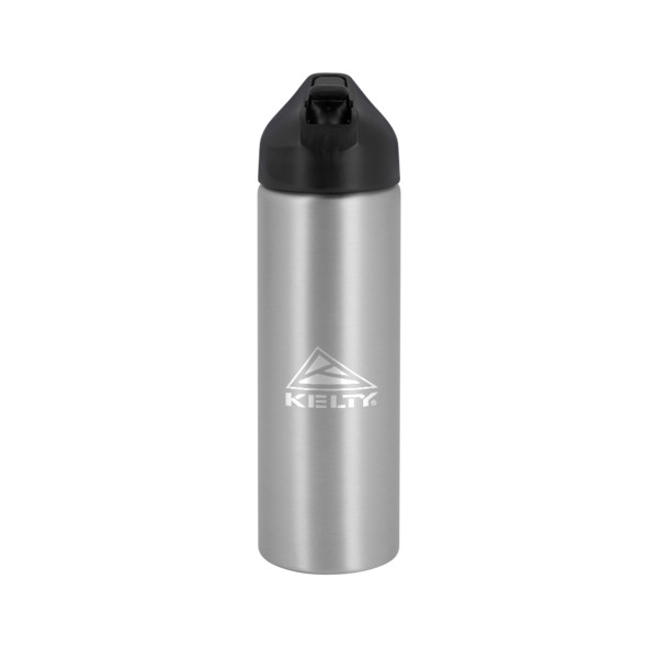 EasyFlow Recycled Aluminum Bottle w Straw Lid 1