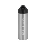 EasyFlow Recycled Aluminum Bottle w Straw Lid - Silver Chisel It EasyFlow Recycled Aluminum Bottle w Straw Lid - Silver Chisel It