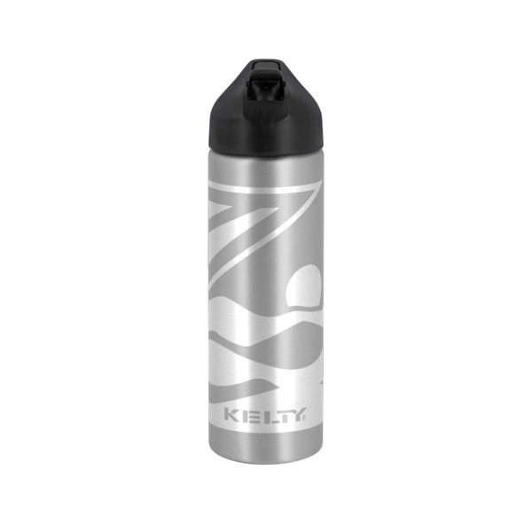 EasyFlow Recycled Aluminum Bottle w Straw Lid 1