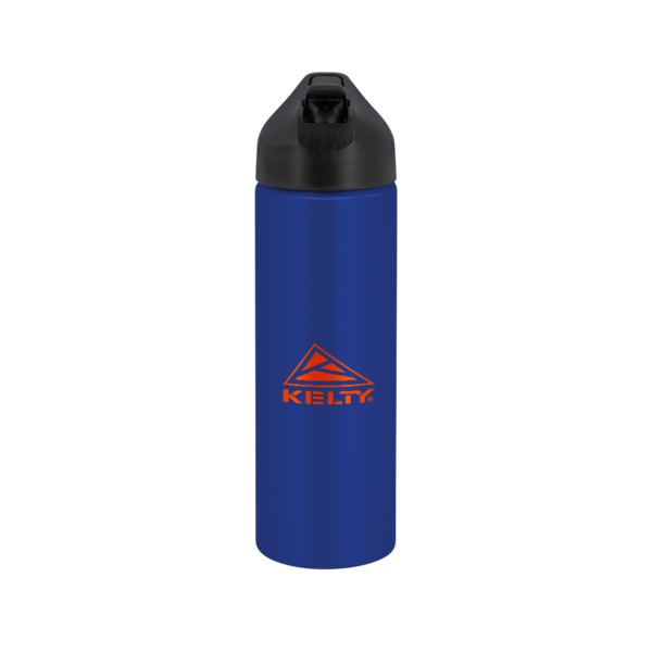 EasyFlow Recycled Aluminum Bottle w Straw Lid 1