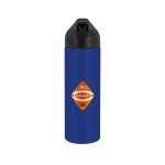 EasyFlow Recycled Aluminum Bottle w Straw Lid - Blue Eyecandy Digital Transfer EasyFlow Recycled Aluminum Bottle w Straw Lid - Blue Eyecandy Digital Transfer
