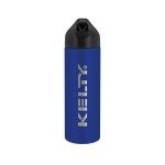 EasyFlow Recycled Aluminum Bottle w Straw Lid - Blue Chisel It EasyFlow Recycled Aluminum Bottle w Straw Lid - Blue Chisel It