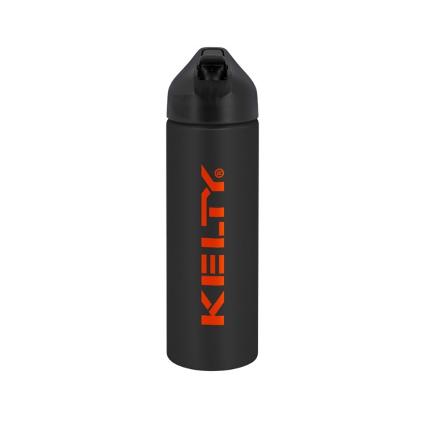 EasyFlow Recycled Aluminum Bottle w Straw Lid 1