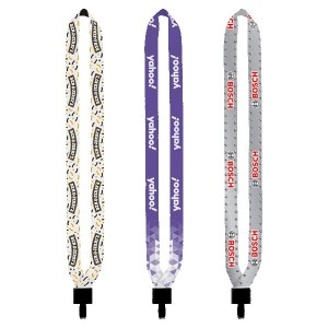 3/4" Dye-Sublimation Lanyard with Non-Swivel Plastic Hook 1 3/4" Dye-Sublimation Lanyard with Non-Swivel Plastic Hook 1