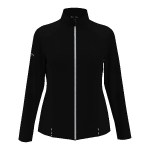Callaway® Ladies Full-Zip Ottoman Jacket Blank - PECGW772B-BK-F Callaway® Ladies Full-Zip Ottoman Jacket Blank - PECGW772B-BK-F
