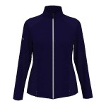 Callaway® Ladies Full-Zip Ottoman Jacket Blank - PECGW772B-NV-F Callaway® Ladies Full-Zip Ottoman Jacket Blank - PECGW772B-NV-F
