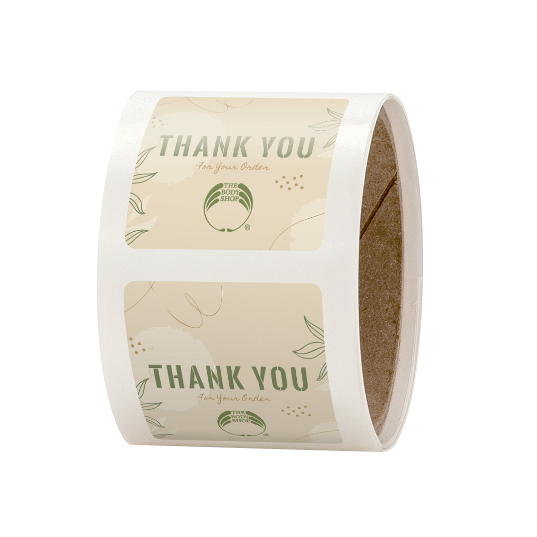 3" x 3" Rounded Corner Roll Labels 1