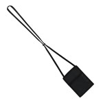 Javitz Crossbody Badge Holder Lanyard - Black Blank Javitz Crossbody Badge Holder Lanyard - Black Blank