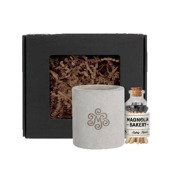 Aura 3oz Candle with Matches Set 1