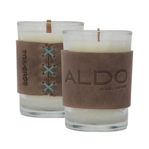 Harper Leather Wrapped Candle 1 Harper Leather Wrapped Candle 1