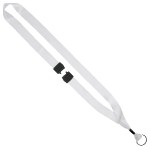 3/4" rPET Dye-Sublimated Lanyard w/ Metal Crimp & Metal Split-Ring - Blank 3/4" rPET Dye-Sublimated Lanyard w/ Metal Crimp & Metal Split-Ring - Blank