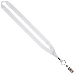 3/4" rPET Dye-Sublimated Lanyard w/ Metal Crimp & Metal Split-Ring - Blank 3/4" rPET Dye-Sublimated Lanyard w/ Metal Crimp & Metal Split-Ring - Blank