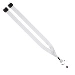 3/4" rPET Dye-Sublimated Lanyard w/ Metal Crimp & Metal Split-Ring - Blank 3/4" rPET Dye-Sublimated Lanyard w/ Metal Crimp & Metal Split-Ring - Blank