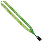 3/4" rPET Dye-Sublimated Lanyard w/ Metal Crimp & Metal Split-Ring 26 3/4" rPET Dye-Sublimated Lanyard w/ Metal Crimp & Metal Split-Ring 26